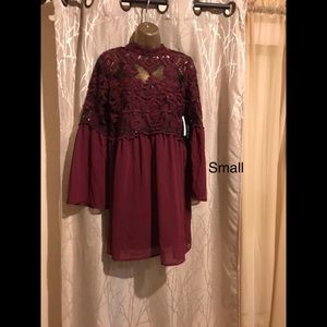 Trixxi brand prom dress.